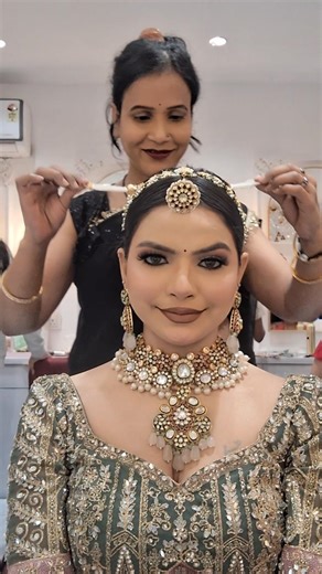 my beautiful bride makeup look #makeup #shorts #shortsviral #bride #ytshorts #bridalmakeup #sorts