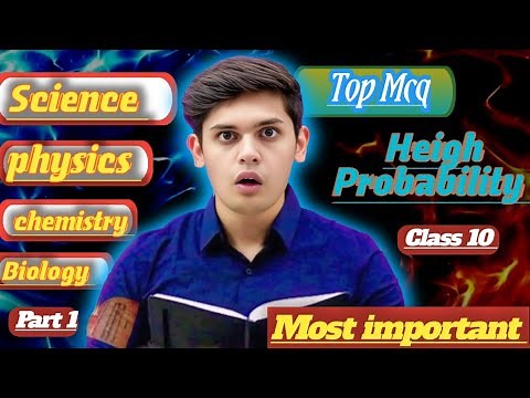 Science - Most Valuable important MCQ Class 10 Of all chapters by Prasant sir | Part 1