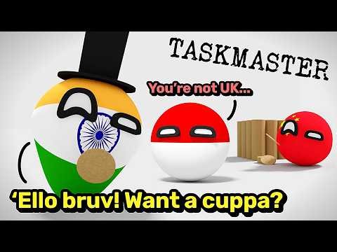 COUNTRIES PLAY TASKMASTER 2 | Countryballs Animation