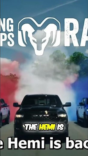 RAM Roaring V8s, Unapologetic Ads & Hemi's Return!