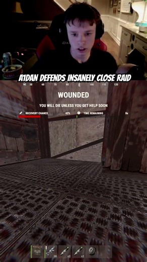 A1dan defends INSANELY close raid