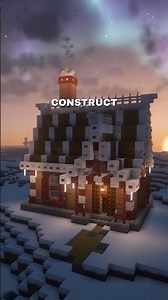 Minecraft Gingerbread House! #minecraft #mctutorial #minecraftbuilding