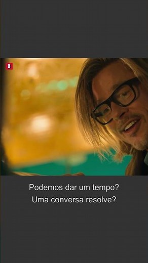 Brad Pitt vs Coelho mal no trem bala 🔥