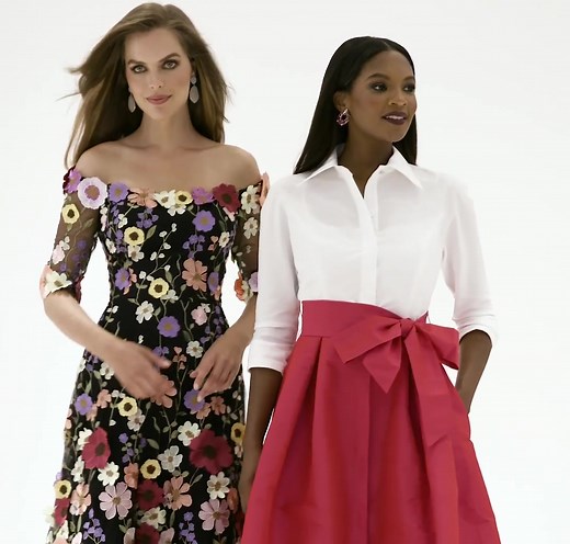 Teri Jon's season favorites have arrived full of accent colors, intricate embellishments, and bold prints. Available in sizes 2-22. | Teri Jon