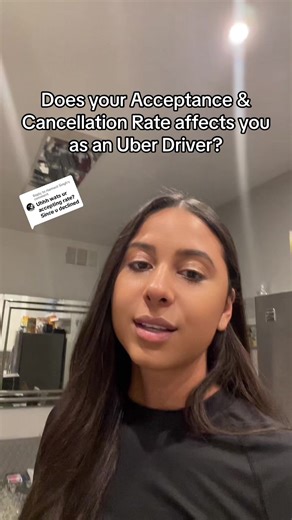 Does your Acceptance & Cancellation Rate affects you as an Uber Driver?