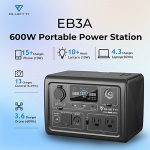 4.4K reactions · 726 shares |  Introducing the Best Entry-Level 268Wh Solar Generator Bluetti EB3A, the impressive portable power doesn't have to be in big size. ⚡️350W fast charging 0-80% in 40 minutes ⚡️600W AC Pure Sine Wave Inverter ⚡️Easy to carry only 10 lbs ⚡️200W Max. Solar Input ⚡️Retain 80% capacity after 2500+ cycles | Bluetti Global | Facebook