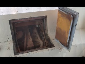 Bus Engine Access - don't block it with your bed!