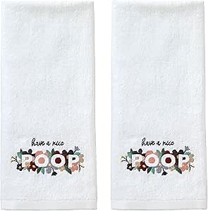 SKL Home Nice Poop Hand Towel Set