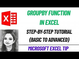 GROUPBY Function in Excel: Step-by-Step Tutorial (Basic to Advanced)