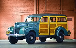 1940 Marmon Herrington 4x4 Ford Woodie: A Rare Collectible