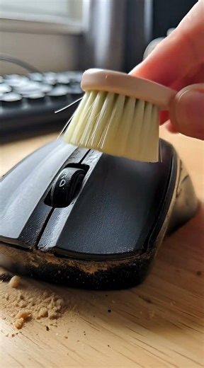 Professional Mouse Cleaning Technique #satisfying #tutorial