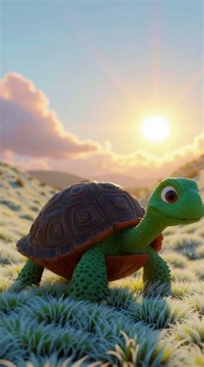 Taro the Tortoise and the Slow Sunrise