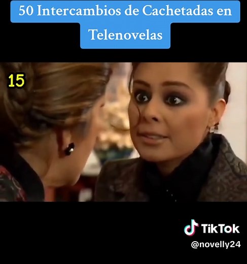 50 Intercambios de Cachetadas en Telenovelas