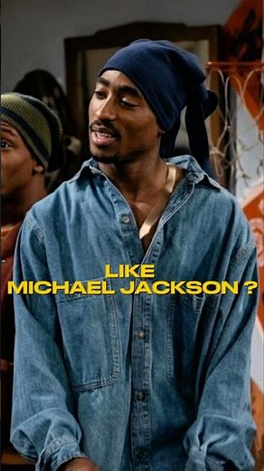 When Tupac said “Gentleman like Michael Jackson” 🤨 #tupac #2pac #tupacshakur #hiphop #90s #funny