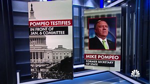 Pompeo testifies to Jan. 6 committee