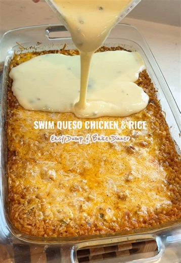 Swim Queso Chicken & Rice Casserole Recipe