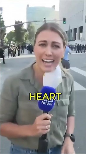 Reporter Hit Live on Air | Subscribe for More Cop Stories ￼