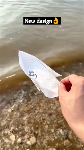 New design paper boat ⛵😱 || Paper boat tutorial 🔥😍 #diy #paperboat #papercrafts #papercrafter