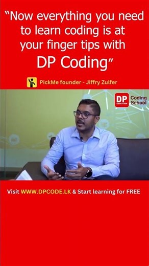 "Now everything you need to learn coding is at you finger tips with DP Coding"