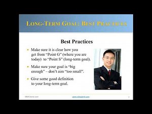 WHY MBA? CAREER GOALS IN MBA APPLICATIONS