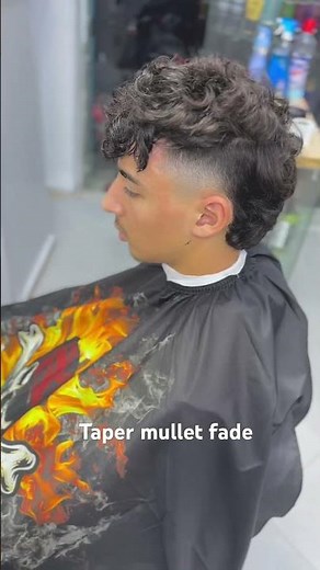 Taper mullet fade 💈Coupe de cheveux tendance pour 2026 : la coupe #mulet moderne #muletas #lage