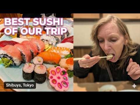 The Best Sushi We Had in Tokyo? Shibuya Food Adventure