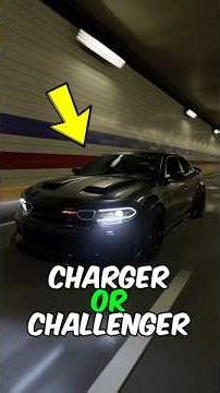 Charger vs Challenger: The REAL Difference Most People Don’t Know 🔥