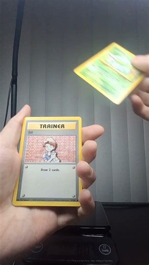 Opening a Pokemon Base Set Booster Pack