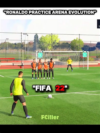 Ronaldo's Practice Arena Evolution in FIFA 26