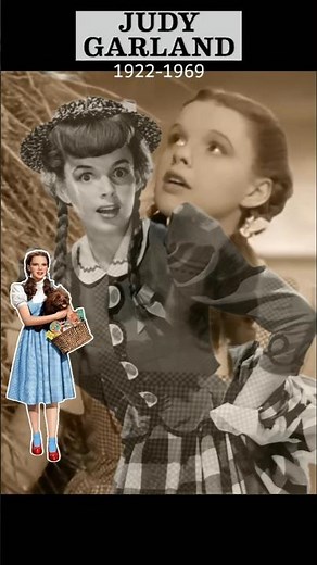 Judy Garland [1922-1969] as Dorothy: Song in Wizard of Oz #shorts