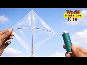 World's Smallest Kite Making at Home | How to Make Kite Easy Step by Step 🔥