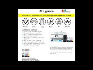 🔥 STOP Buying Ink! Epson EcoTank ET-15000 Review 2026 | Print 13x19, Scan, Copy & Fax Like a Pro