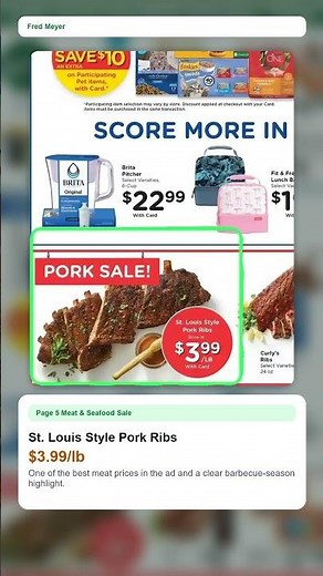 Fred Meyer Weekly Ad (7/8/26 - 7/14/26) Top 5 Deals #shorts