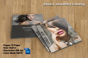 Jewellery / Product Catalog-V345, a Brochure Template by Template Shop