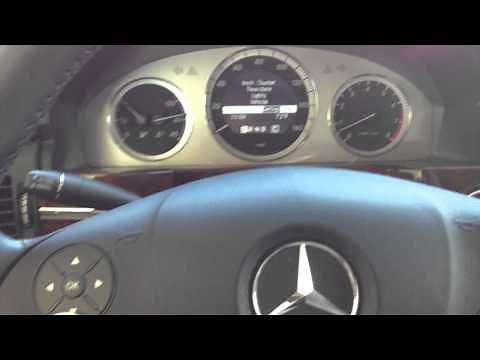 2010 - 2014 Mercedes GLK Clock Set