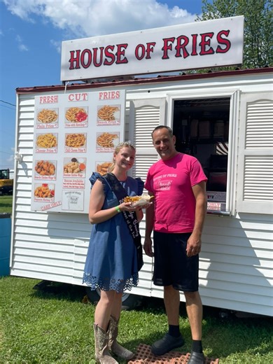What’s your favorite fair food? That was today’s question of the day at the Dodge County Fair! ✨🌽 | Dodge County Fairest of the Fair