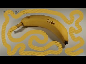 15 Minute Banana 🍌 Countdown Timer with Stop Motion Animation End