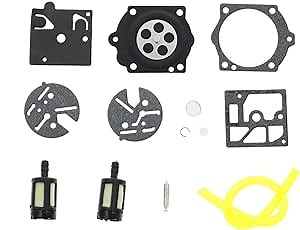 AUTOKAY Carb Repair Kit For Walbro HDC Homelite EZ & Super EZ Homelite 350 360 150 60