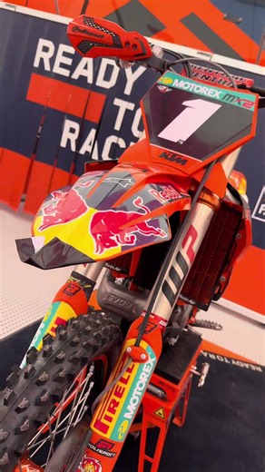 Why do the MXGP riders use duct tape underneath their fenders for the sighting lap? 🤔 #mxgp