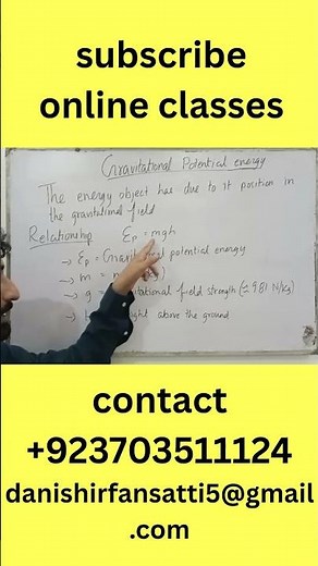 Gravitational Potential Energy | Physics Made Simple ⚡