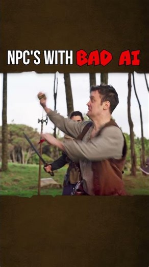 When the NPC's AI is trash #rpg