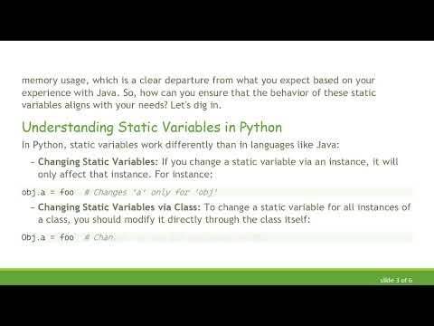 Understanding the Behavior of Static Variables in Python's deepcopy