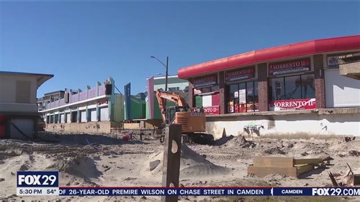 Wildwood's boardwalk disappears for renovation
