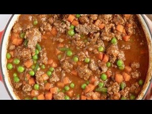 Minced Beef Recipe | Minced Meat Stew | Minced Beef Stew