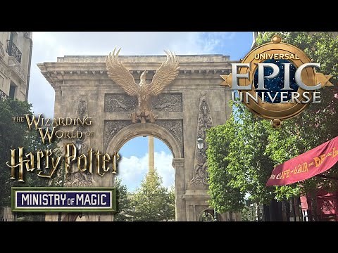 NEW Wizarding World of Harry Potter - Ministry of Magic Walk-Thru | Universal Epic Universe