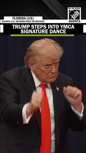 Trump steps into YMCA signature dance during Florida event, draws crowd attention and cheers