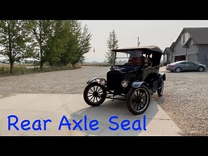 Antique Car - Rear Axle Seal Replacement