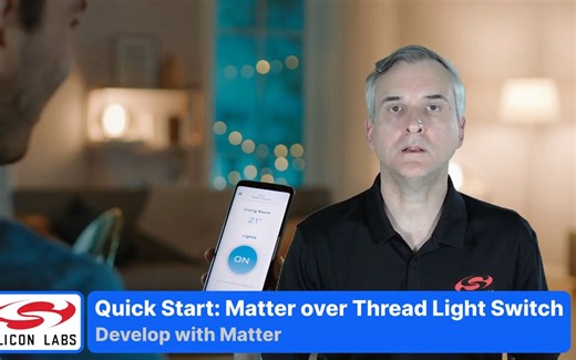 快速启用Matter over Thread智能灯开关