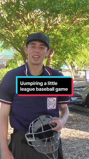 Umpiring a Little League Baseball Game Experience