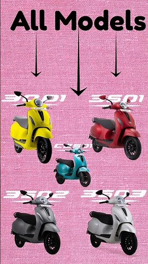 Chetak All 5 models explained #chetak #omg